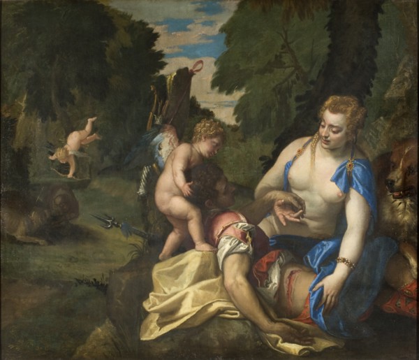 Venus Mourning Adonis.