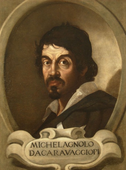 Portrait of Michelangelo Merisi da Caravaggio, 17th century.