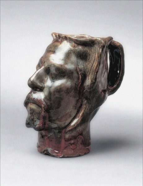 Jug in the Form of a Head. Self-portrait, 1889.