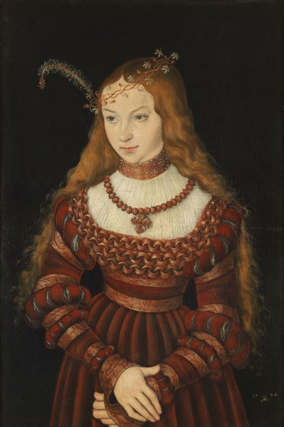 Portrait of Princess Sibylle of Cleves (1512-1554), 1526.