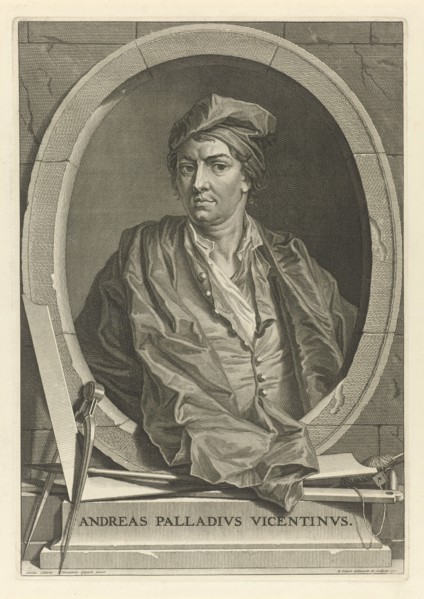 Portrait of the architect Andrea Palladio (1508-1580) After Paolo Veronese, 1716.