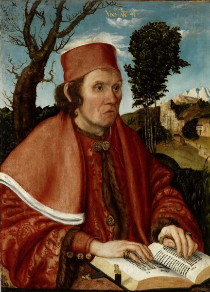 Portrait of a Jurist (Dr. Johann Stephan Reuss (?), 1503.