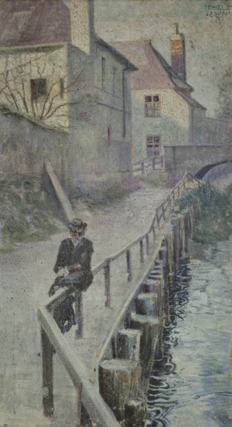 The Stolpeckgasse at Klosterneuburg, 1907.