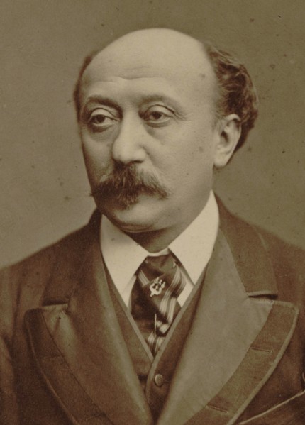 Portrait of the composer Luigi Arditi (1822-1903), 1875.