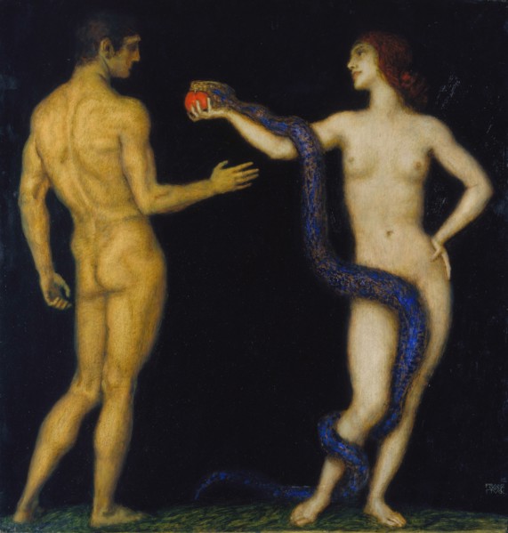 Adam and Eve, 1920-1925.