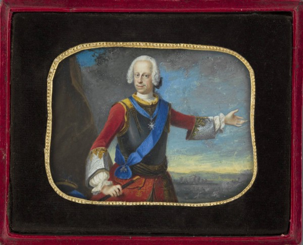 Portrait of Louis VIII (1691-1768), Landgrave of Hesse-Darmstadt, 1750.
