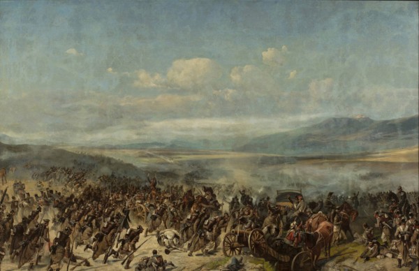 The Battle of Segesvar on 31 July 1849, Mid of the 19th cen..