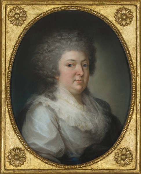 Portrait of Friederike Charlotte Louise Riedesel Freifrau zu Eisenbach (1746-1808), c. 1795.