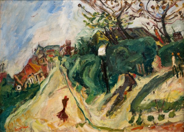 Landscape with Figures (Paysage avec personnages), ca 1919.