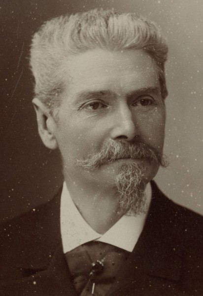 Portrait of the composer Charles-Wilfrid de Bériot (1833-1914), 1900.