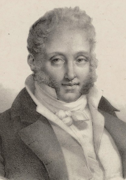 Portrait of the composer Ferdinando Carulli (1770-1841), 1820.