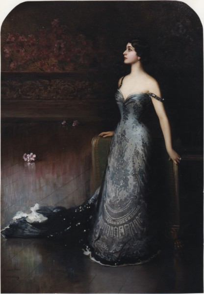 Portrait of the opera singer Lina Cavalieri (1874-1944), 1903.