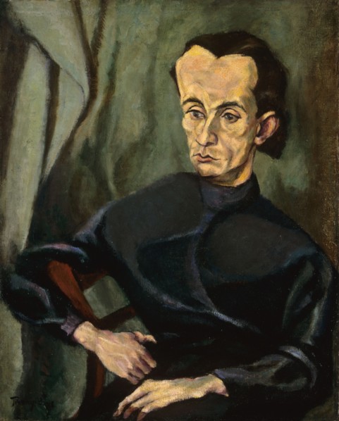Portrait of Lajos Kassák (1887-1867), 1918.