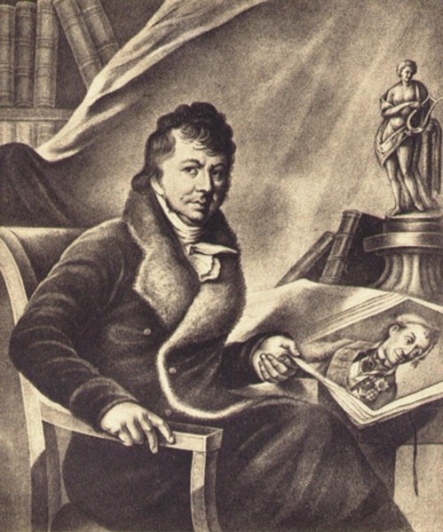 Portrait of the publisher Platon Petrovich Beketov (1761-1836), Early 19th cen..