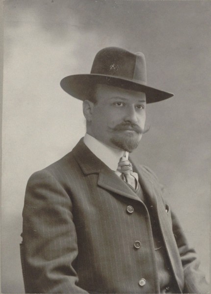 Portrait of the composer Camille Erlanger (1863-1919).