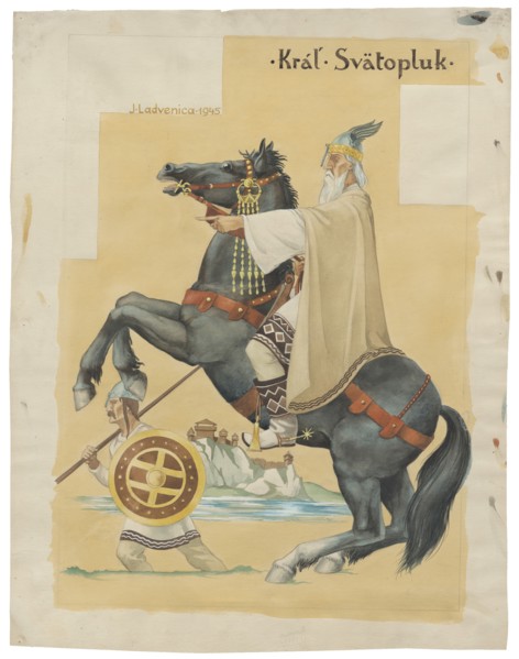 King Svatopluk I, 1945.