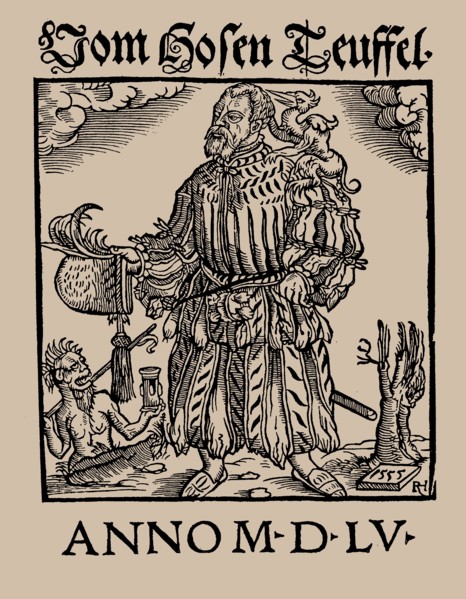 Andreas Musculus: The Trouser Devil (Vom Hosenteufel), 1555.
