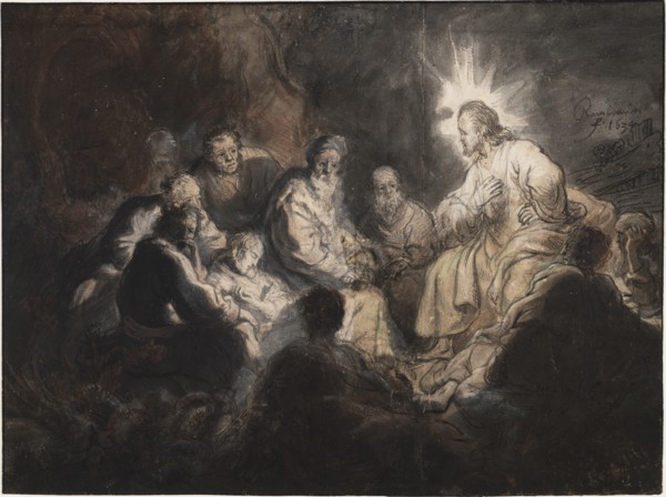 Christ and His Disciples in the Garden of Gethsemane, ca 1634.