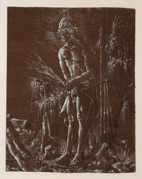 Christ as the crowned Man of Sorrows, ca 1514.