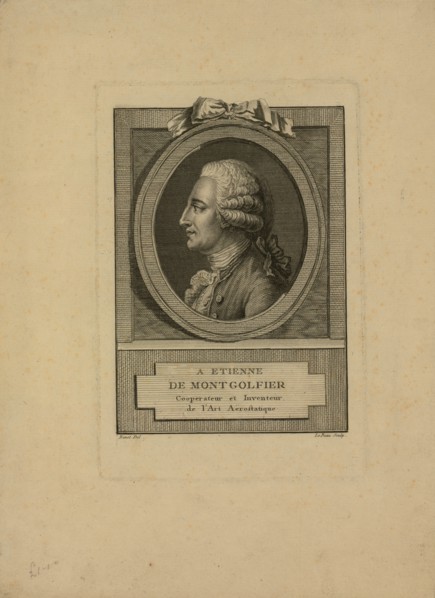 Jacques-Étienne Montgolfier (1745-1799), 1790s.