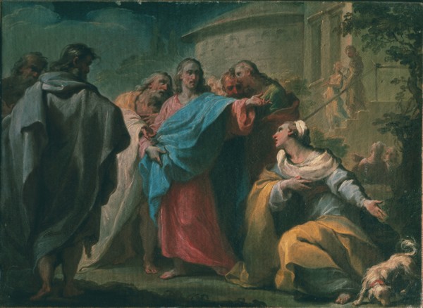 Jesus and the Canaanite Woman, Mid of the 18th cen..