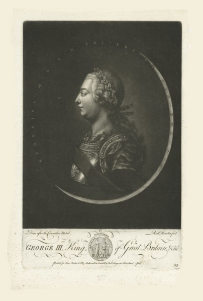 King George III of the United Kingdom (1738-1820), .