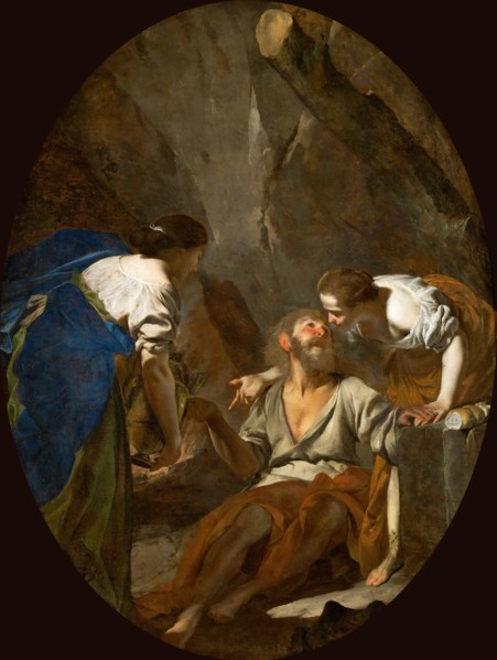 Lot and his Daughters, c. 1645.