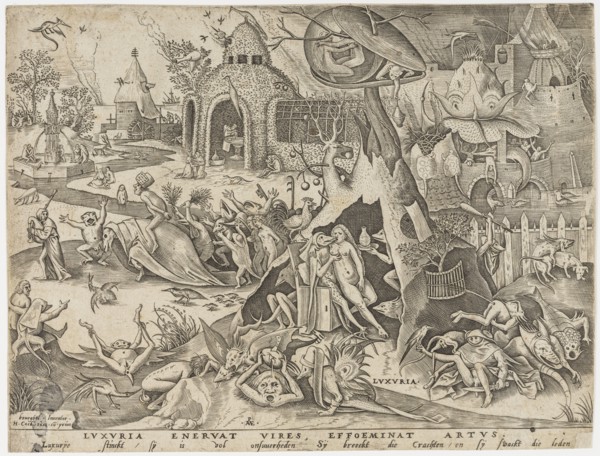 Luxuria or Lust, 1558.