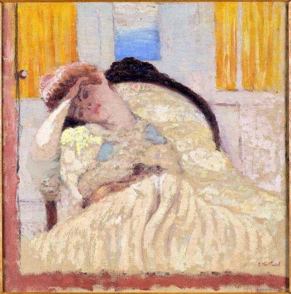 Misia assise dans une bergère, dit Nonchaloir, 1901.