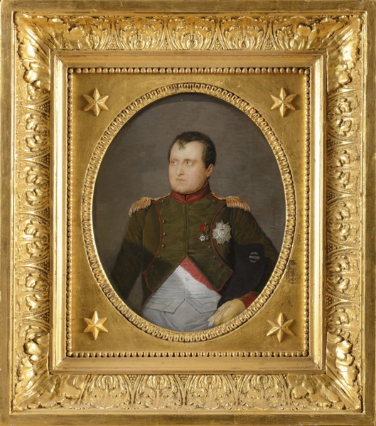 Napoleon I in his uniform of the Chasseurs à cheval de la Garde, 1811.
