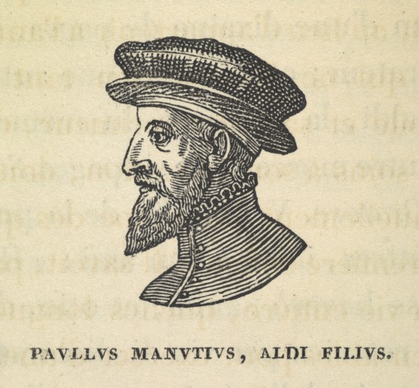 Portrait of Aldus Pius Manutius (1449-1515), 16th century.