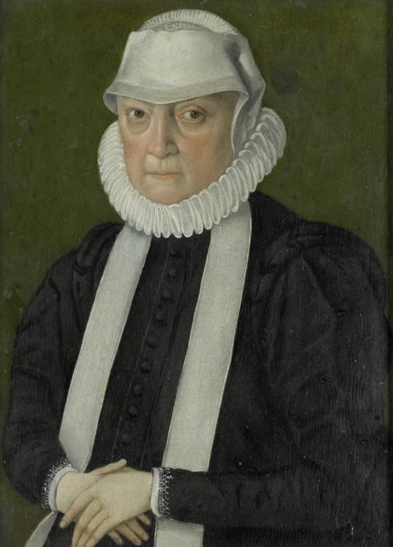 Portrait of Anna Jagiellon (1523-1596), queen of Poland, 1570-1580.