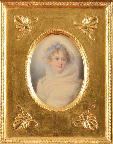 Portrait of Catherine Talleyrand, Princesse de Bénévent, 1821.