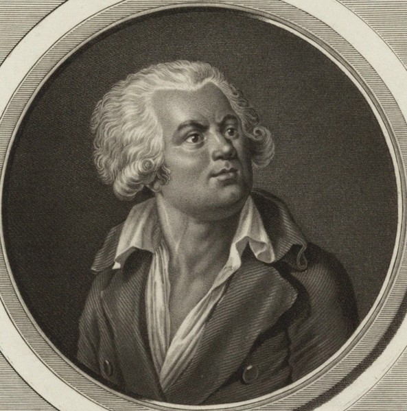 Portrait of Georges Jacques Danton (1759-1794), 1798.