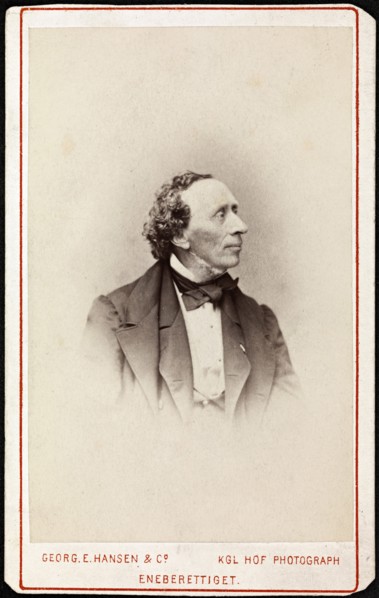 Portrait of Hans Christian Andersen (1805-1875), c. 1871.