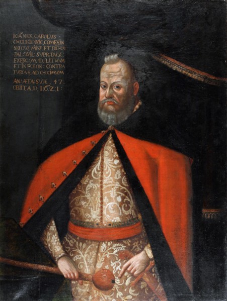 Portrait of Jan Karol Chodkiewicz (1560-1621) , 17th century.