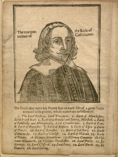 Portrait of Mervyn Tuchet, 2nd Earl of Castlehaven (1593-1631), 1642.