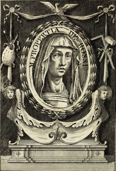 Portrait of Properzia de Rossi (c. 1490-1530). From Vite de' più eccellenti pittori, scultori e arc