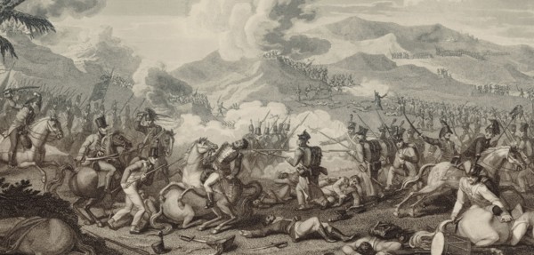 The Battle of Buçaco on September 27, 1810, 1813.