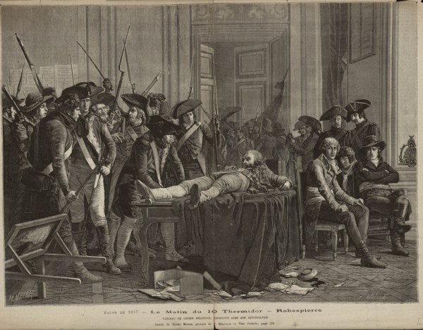The morning of the 10th Thermidor, 1877.