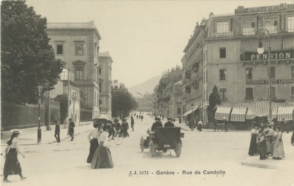 The Plaine de Plainpalais in Geneva, Early 20th cen..