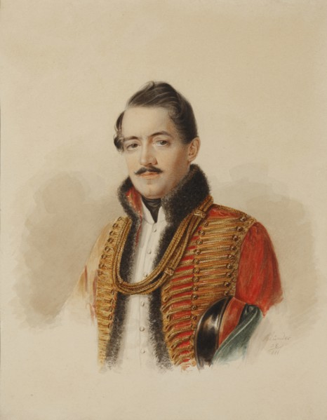 Dmitri Vasilyevich Meshcherinov (1818-1855), 1838.