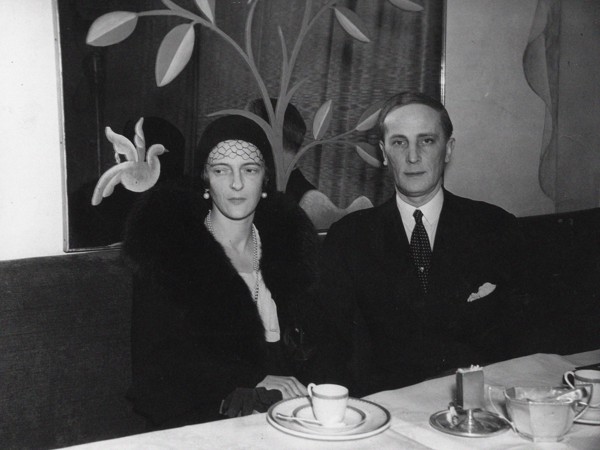 Prince Felix Yusupov, Count Sumarokov-Elston and his wife, Princess Irina Alexandrovna of Russia, c.