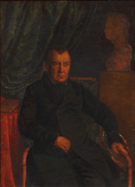 Portrait of Pavel Voinovich Nashchokin (1801-1854) , End 1840s.