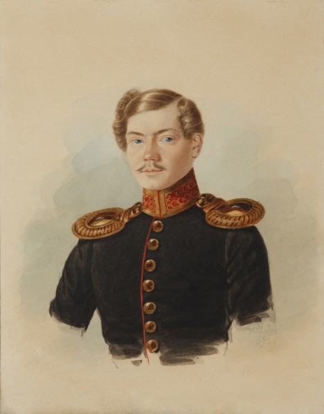 Vasily Vasilievich Engelhardt (1814-1868), 1838.