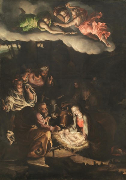 The Adoration of the Shepherds.