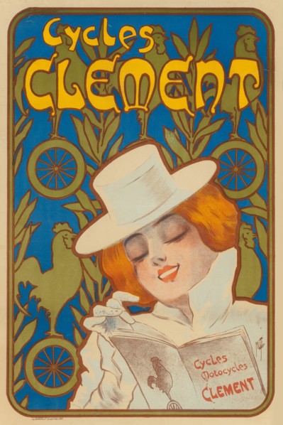 Cycles Clement, c. 1900.