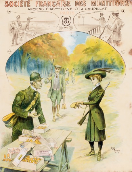 Societe Francaise des Munitions, c. 1900.