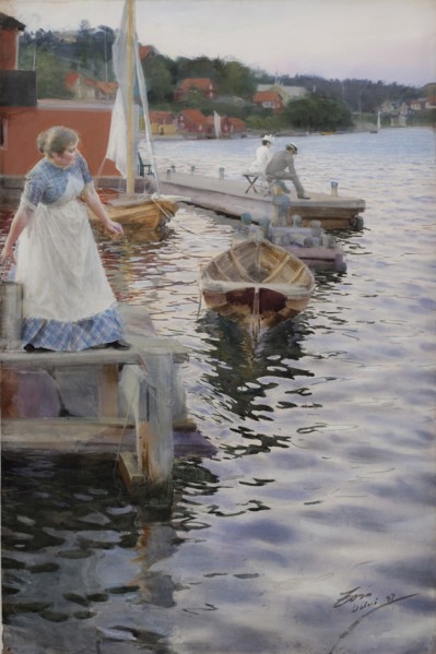 The Sound of Waves, 1887.