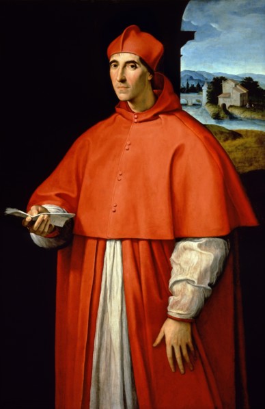 Portrait of Cardinal Alessandro Farnese, 1509-1511.